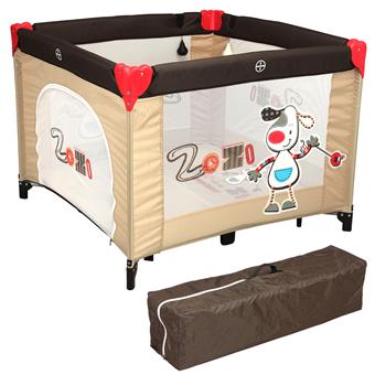 BébéAchat – Parc bébé pliant 100x100cm – PA03 – Coloris Doggy - 1